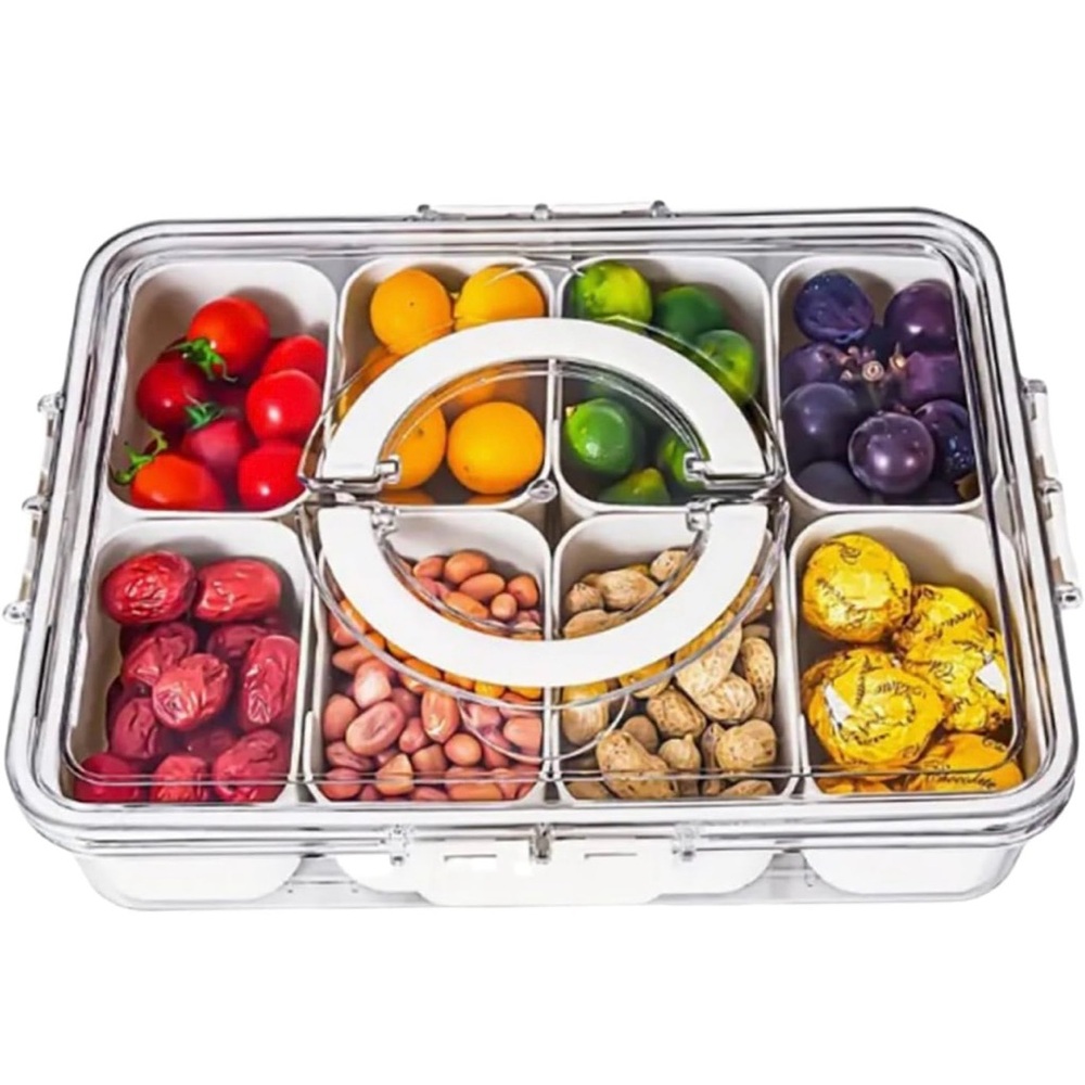NWT !!Snackackle-Box Compartment Containers - Picture 5 of 5